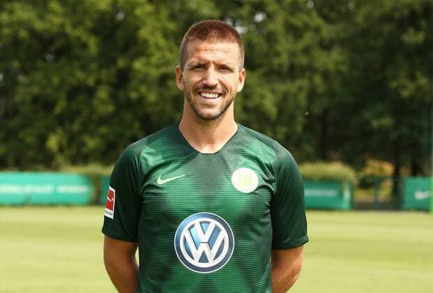 Ignacio Camacho Fußball Fussball DFL erste 1.Bundesliga Herren Saison 2018 2019 20.07.2018 VfL Wolfsburg Porträttermin , Porträt, Vorstellung, Präsentation, Pressetermin