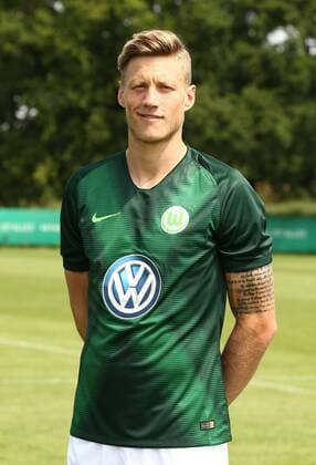Wout Weghorst Fußball Fussball DFL erste 1.Bundesliga Herren Saison 2018 2019 20.07.2018 VfL Wolfsburg Porträttermin , Porträt, Vorstellung, Präsentation, Pressetermin