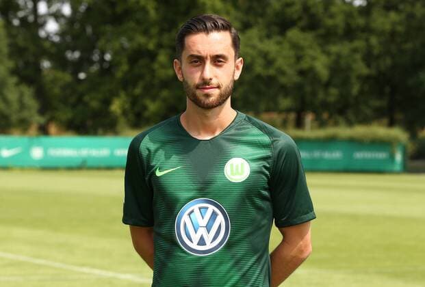 Yunus Malli Fußball Fussball DFL erste 1.Bundesliga Herren Saison 2018 2019 20.07.2018 VfL Wolfsburg Porträttermin , Porträt, Vorstellung, Präsentation, Pressetermin