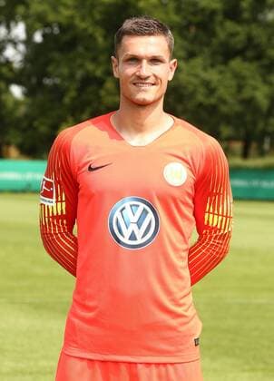 Torwart Pavao Pervan Fußball Fussball DFL erste 1.Bundesliga Herren Saison 2018 2019 20.07.2018 VfL Wolfsburg Porträttermin , Porträt, Vorstellung, Präsentation, Pressetermin
