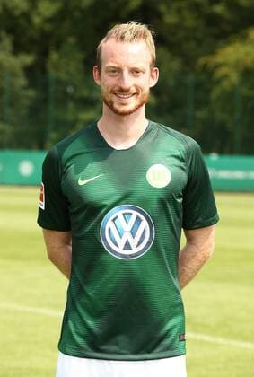 Maximilian Arnold Fußball Fussball DFL erste 1.Bundesliga Herren Saison 2018 2019 20.07.2018 VfL Wolfsburg Porträttermin , Porträt, Vorstellung, Präsentation, Pressetermin