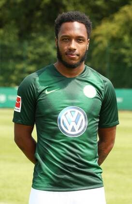 Kaylen Hinds Fußball Fussball DFL erste 1.Bundesliga Herren Saison 2018 2019 20.07.2018 VfL Wolfsburg Porträttermin , Porträt, Vorstellung, Präsentation, Pressetermin