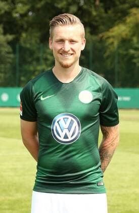 Marvin Stefaniak Fußball Fussball DFL erste 1.Bundesliga Herren Saison 2018 2019 20.07.2018 VfL Wolfsburg Porträttermin , Porträt, Vorstellung, Präsentation, Pressetermin