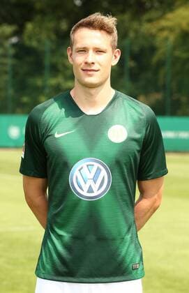 Paul Jaeckel Fußball Fussball DFL erste 1.Bundesliga Herren Saison 2018 2019 20.07.2018 VfL Wolfsburg Porträttermin , Porträt, Vorstellung, Präsentation, Pressetermin