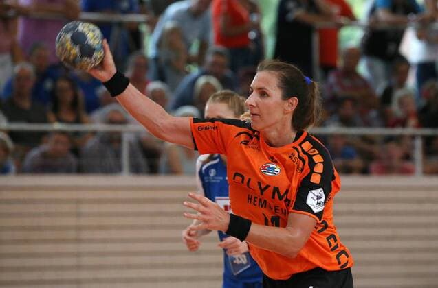20.07.2018, Deutschland, Ludwigsburg, Handball Bundesliga Frauen Saison 2018 2019 Testspiel SG BBM Bietigheim vs. Neckarsulmer Sportunion: Karolina Kudlacz-Gloc (BBM)
