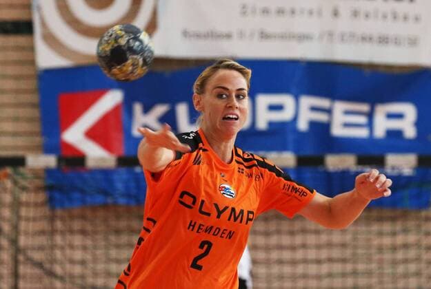 20.07.2018, Deutschland, Ludwigsburg, Handball Bundesliga Frauen Saison 2018 2019 Testspiel SG BBM Bietigheim vs. Neckarsulmer Sportunion: Maura Visser (BBM)