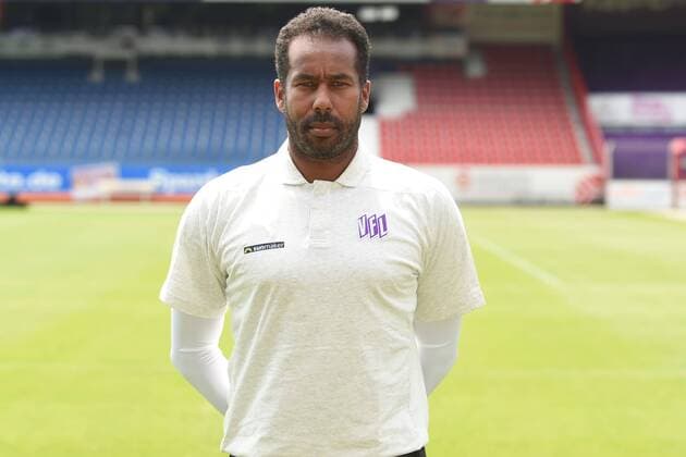 Fußball 3. Liga Porträttermin 2018 2019 VfL Osnabrück am 10.07.2018 an der Bremer Brücke in Osnabrück Trainer Daniel Thioune (VfL Osnabrueck)