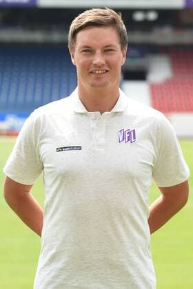 Fußball 3. Liga Porträttermin 2018 2019 VfL Osnabrück am 10.07.2018 an der Bremer Brücke in Osnabrück Co-Trainer Merlin Polzin (VfL Osnabrueck)