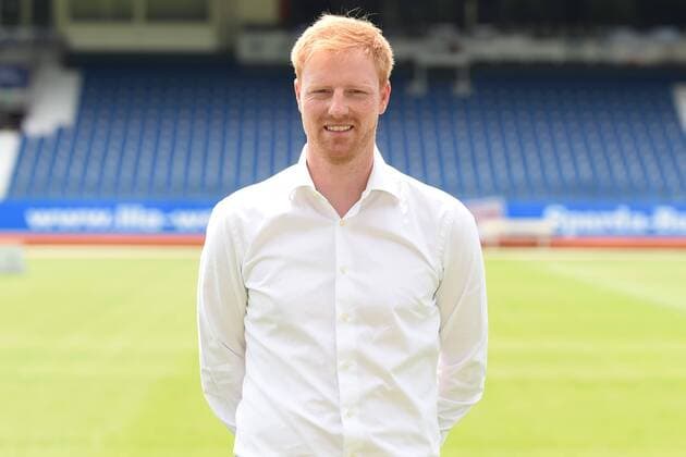 Fußball 3. Liga Porträttermin 2018 2019 VfL Osnabrück am 10.07.2018 an der Bremer Brücke in Osnabrück Sportdirektor Benjamin Schmedes (VfL Osnabrueck)