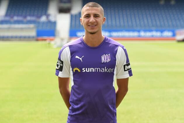 Fußball 3. Liga Porträttermin 2018 2019 VfL Osnabrück am 10.07.2018 an der Bremer Brücke in Osnabrück Anas Ouahim (VfL Osnabrueck)