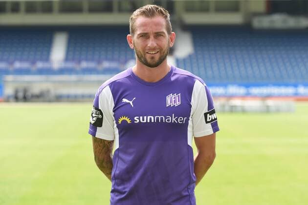 Fußball 3. Liga Porträttermin 2018 2019 VfL Osnabrück am 10.07.2018 an der Bremer Brücke in Osnabrück Marc Heider (VfL Osnabrueck)