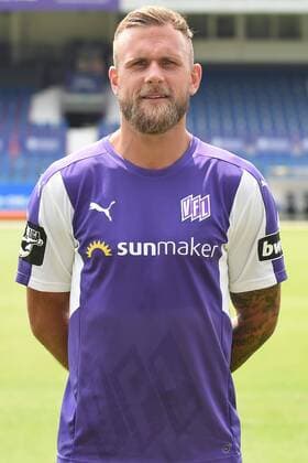 Fußball 3. Liga Porträttermin 2018 2019 VfL Osnabrück am 10.07.2018 an der Bremer Brücke in Osnabrück Felix Schiller (VfL Osnabrueck)