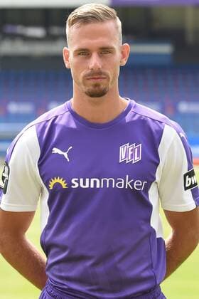 Fußball 3. Liga Porträttermin 2018 2019 VfL Osnabrück am 10.07.2018 an der Bremer Brücke in Osnabrück Maurice Trapp (VfL Osnabrueck)