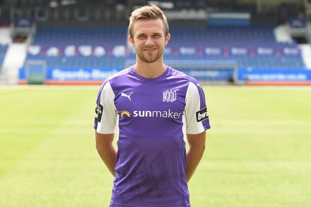 Fußball 3. Liga Porträttermin 2018 2019 VfL Osnabrück am 10.07.2018 an der Bremer Brücke in Osnabrück Konstantin Engel (VfL Osnabrueck)