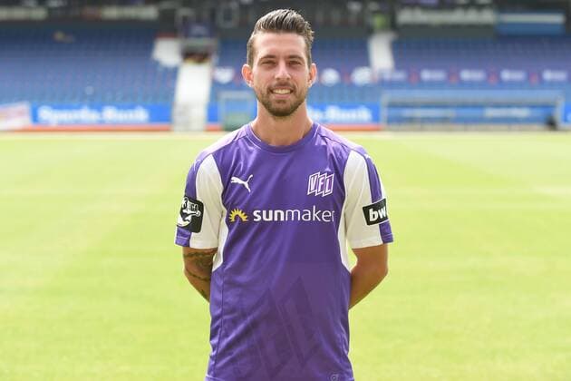 Fußball 3. Liga Porträttermin 2018 2019 VfL Osnabrück am 10.07.2018 an der Bremer Brücke in Osnabrück Farrona Pulido (VfL Osnabrueck)