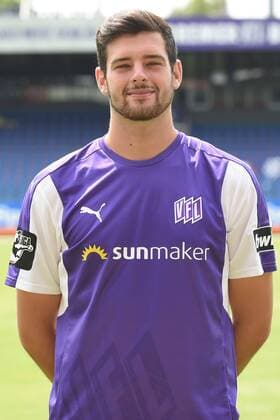 Fußball 3. Liga Porträttermin 2018 2019 VfL Osnabrück am 10.07.2018 an der Bremer Brücke in Osnabrück Luca Pfeiffer (VfL Osnabrueck)