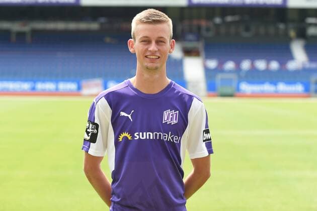 Fußball 3. Liga Porträttermin 2018 2019 VfL Osnabrück am 10.07.2018 an der Bremer Brücke in Osnabrück Sebastian Klaas (VfL Osnabrueck)