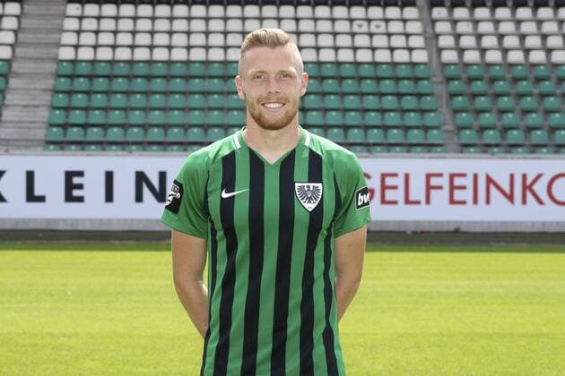 Fabian Menig; SC Preußen 06 Münster; 3.Liga, Porträttermin 2018 2019 Copyright: xKirchner Inderliedx