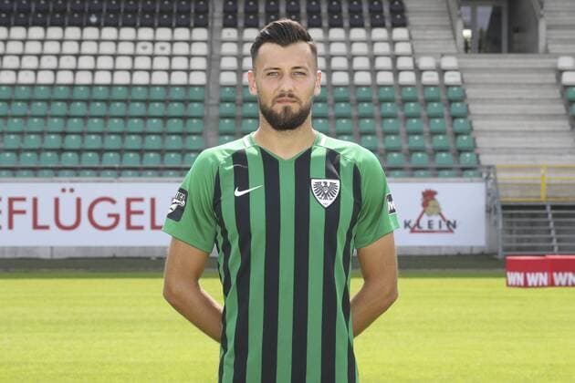 Rufat Dadashov; SC Preußen 06 Münster; 3.Liga, Porträttermin 2018 2019 Copyright: xKirchner Inderliedx