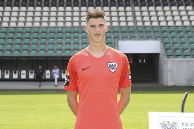 Marian Prinz; SC Preußen 06 Münster; 3.Liga, Porträttermin 2018 2019 Copyright: xKirchner Inderliedx