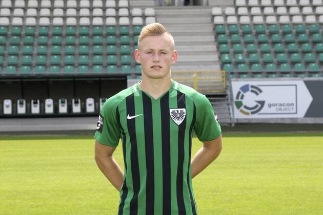 Adrian Knüver; SC Preußen 06 Münster; 3.Liga, Porträttermin 2018 2019 Copyright: xKirchner Inderliedx