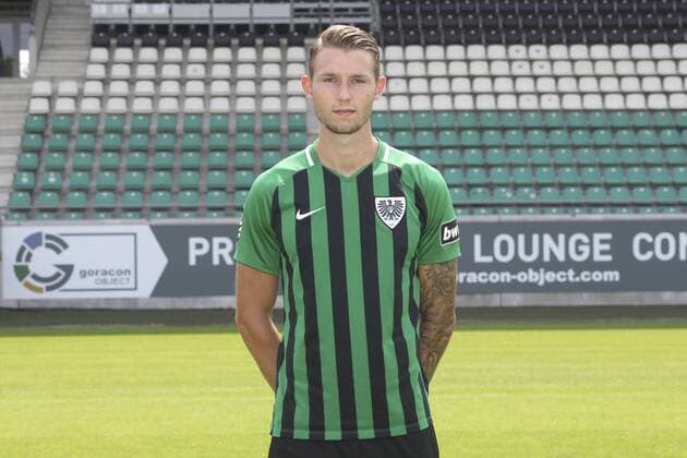Dominik Lanius; SC Preußen 06 Münster; 3.Liga, Porträttermin 2018 2019 Copyright: xKirchner Inderliedx