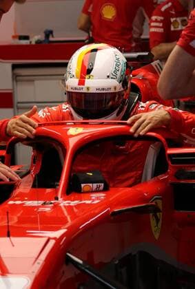 Sebastian Vettel, Scuderia Ferrari, formula 1 GP, Germany in Hockenheim, 21.07.2018 Photo:mspb Thomas Melzer Sebastian Vettel, formula 1 GP, Germany 2018