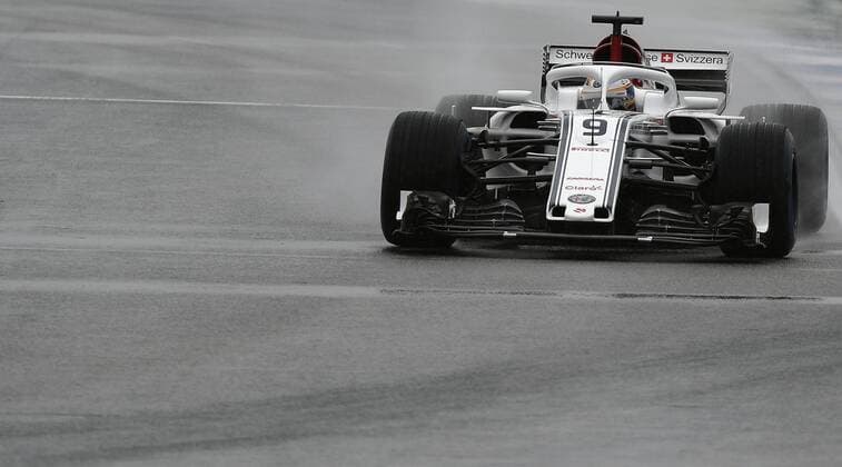 21.07.2018, xpsx, Formel 1 FIA, Grand Prix von Deutschland 3. Freies Training 2018 emspor, v.l. Marcus Ericsson (Sauber) Hockenheim