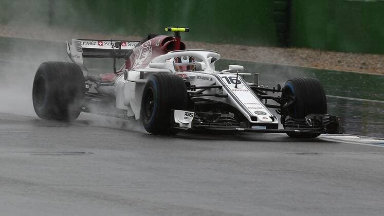 21.07.2018, xpsx, Formel 1 FIA, Grand Prix von Deutschland 3. Freies Training 2018 emspor, v.l. Charles Leclerc (Sauber - Ferrari) Hockenheim