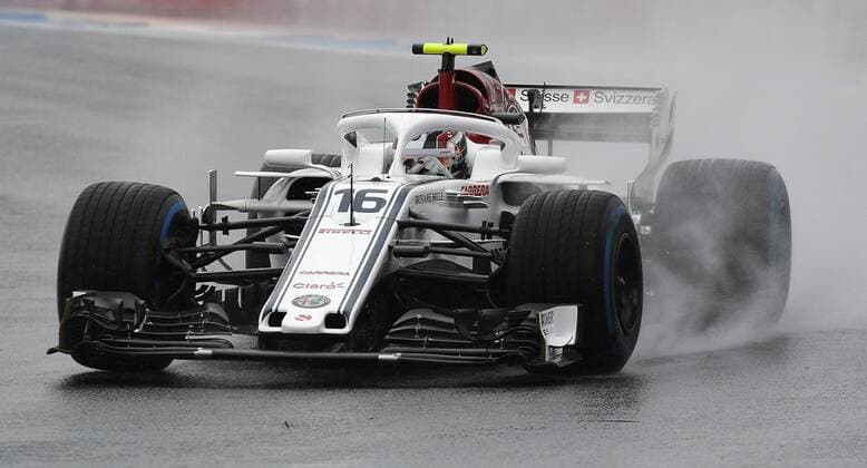 21.07.2018, xpsx, Formel 1 FIA, Grand Prix von Deutschland 3. Freies Training 2018 emspor, v.l. Charles Leclerc (Sauber - Ferrari) Hockenheim