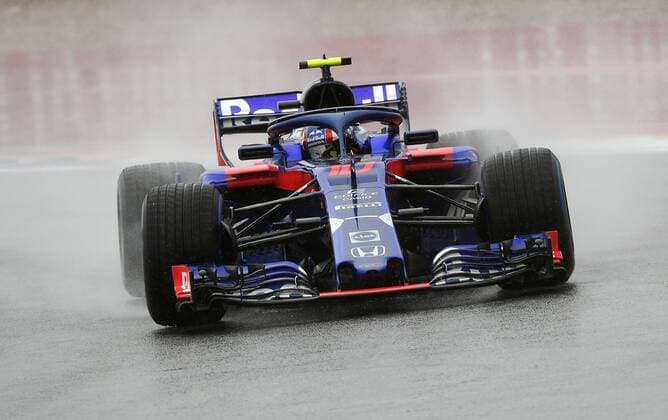 21.07.2018, xpsx, Formel 1 FIA, Grand Prix von Deutschland 3. Freies Training 2018 emspor, v.l. Pierre Gasly (Toro Rosso - Honda) Hockenheim