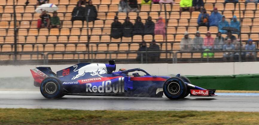 21.07.2018, xpsx, Formel 1 FIA, Grand Prix von Deutschland 3. Freies Training 2018 emspor, v.l. Brendon Hartley (Red Bull Toro Rosso Honda) Hockenheim