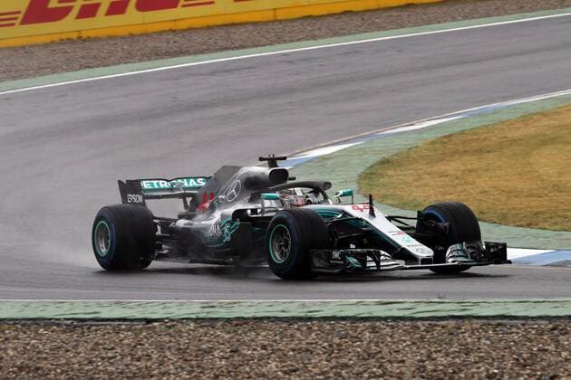 Photo4 LaPresse 21 07 2018 Hockenheimring, Germany Grand Prix Formula One Germany 2018 In the pic: Lewis Hamilton (GBR) Mercedes AMG F1 W09  Copyright: xPhoto4 LaPressex