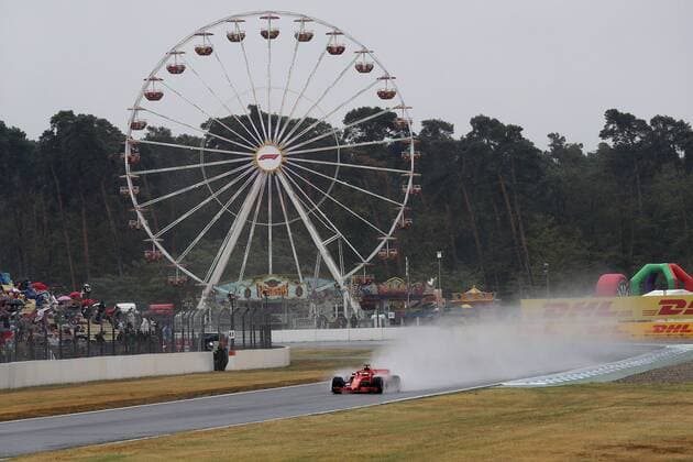 Photo4 LaPresse 21 07 2018 Hockenheimring, Germany Grand Prix Formula One Germany 2018 In the pic: Sebastian Vettel (GER) Scuderia Ferrari SF71H  Copyright: xPhoto4 LaPressex