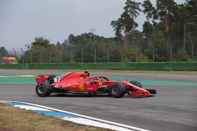 Photo4 LaPresse 21 07 2018 Hockenheimring, Germany Grand Prix Formula One Germany 2018 In the pic: Kimi Raikkonen (FIN) Scuderia Ferrari SF71H Copyright: xPhoto4 LaPressex