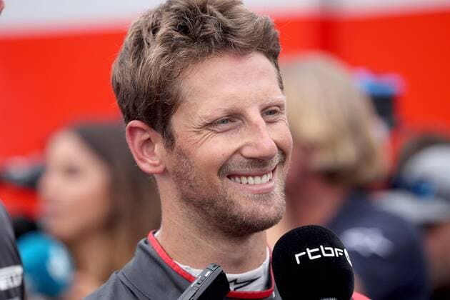 Photo4 LaPresse 21 07 2018 Hockenheimring, Germany Grand Prix Formula One Germany 2018 In the pic: Romain Grosjean (FRA) Haas F1 Team VF-18 Copyright: xPhoto4 LaPressex