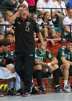 21.07.2018, Deutschland, Esslingen, Handball Marktplatzturnier Esslingen 2018: Füchse Berlin vs. VfL Gummersbach: Trainer Velimir Petkovic (Füchse)
