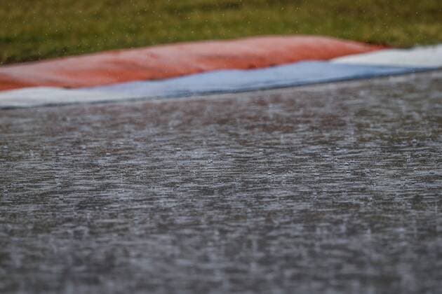 Motorsports: FIA Formula One World Championship WM Weltmeisterschaft 2018, Grand Prix of Germany, Rain on track Hockenheim Germany