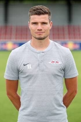 RB Leipzig Fussball Saison 2018-19 Co Trainer Robert Klauß Klauss; RasenBallsport Leipzig , Fussball, 1. Bundesliga, Porträttermin 2018 2019 , Leipzig, 21.07.2018. ,