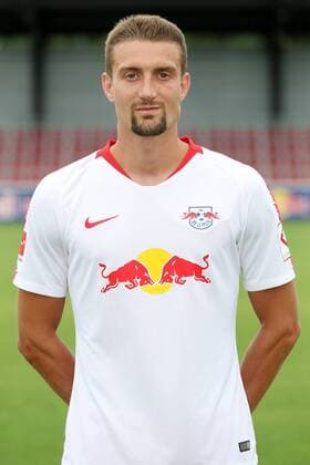 RB Leipzig Fussball Saison 2018-19 Stefan Ilsanker; RasenBallsport Leipzig , Fussball, 1. Bundesliga, Porträttermin 2018 2019 , Leipzig, 21.07.2018. ,