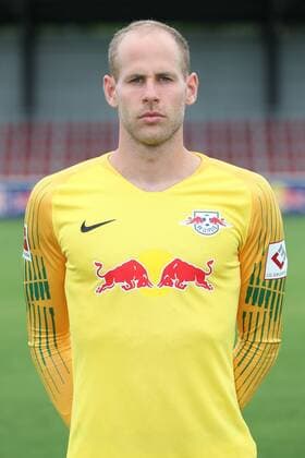 RB Leipzig Fussball Saison 2018-19 Torwart Peter Gulacsi; RasenBallsport Leipzig , Fussball, 1. Bundesliga, Porträttermin 2018 2019 , Leipzig, 21.07.2018. ,