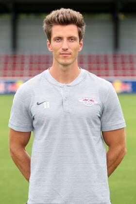 RB Leipzig Fussball Saison 2018-19 Athletiktrainer Daniel Behlau; RasenBallsport Leipzig , Fussball, 1. Bundesliga, Porträttermin 2018 2019 , Leipzig, 21.07.2018. ,