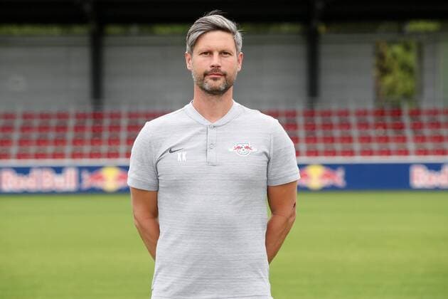 RB Leipzig Fussball Saison 2018-19 Athletiktrainer Kai Kraft; RasenBallsport Leipzig , Fussball, 1. Bundesliga, Porträttermin 2018 2019 , Leipzig, 21.07.2018. ,
