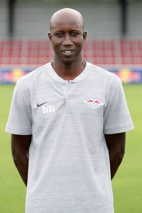 RB Leipzig Fussball Saison 2018-19 Teambetreuer Babacar N Diaye; RasenBallsport Leipzig , Fussball, 1. Bundesliga, Porträttermin 2018 2019 , Leipzig, 21.07.2018. ,