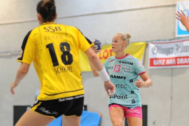 Shenia Minevskaja (TusSies Metzingen 13) TusSies Metzingen,Handball,Ligaspiel;Vorbereitung,Esslinger Markplatzturniers,20.07.2018;Foto:TBaur Eibner TusSies Metzingen vs. Schwaben Hornets Nellingen Esslingen Copyright: xEIBNER TobiasxBaurx EP_TBR