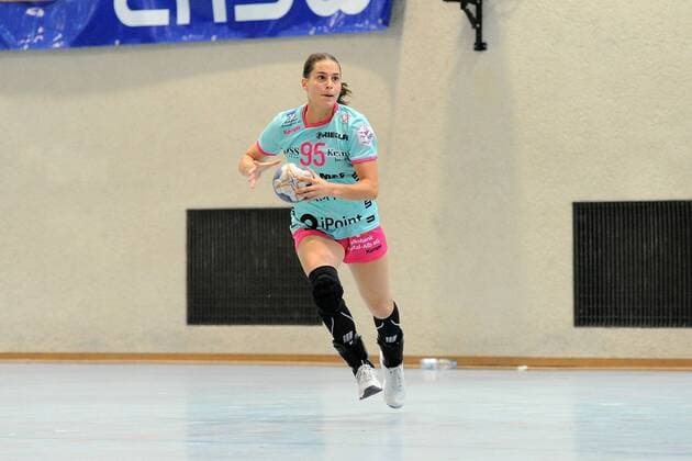 Julia Harsfalvi (TusSies Metzingen 95) TusSies Metzingen,Handball,Ligaspiel;Vorbereitung,Esslinger Markplatzturniers,20.07.2018;Foto:TBaur Eibner TusSies Metzingen vs. Schwaben Hornets Nellingen Esslingen Copyright: xEIBNER TobiasxBaurx EP_TBR