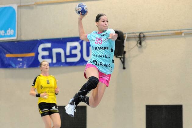Julia Harsfalvi (TusSies Metzingen 95) TusSies Metzingen,Handball,Ligaspiel;Vorbereitung,Esslinger Markplatzturniers,20.07.2018;Foto:TBaur Eibner TusSies Metzingen vs. Schwaben Hornets Nellingen Esslingen Copyright: xEIBNER TobiasxBaurx EP_TBR