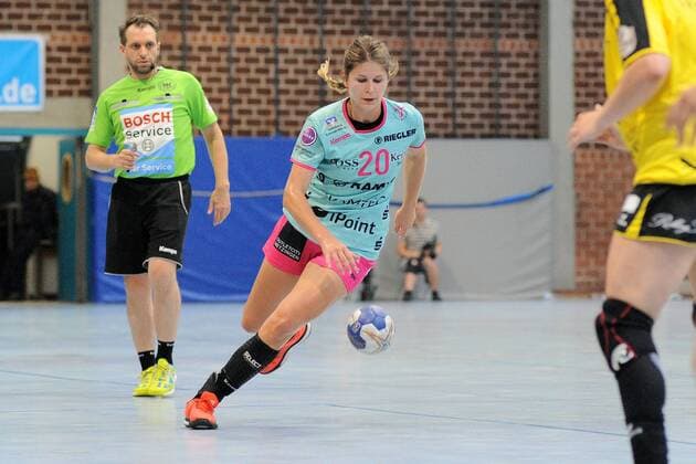 Patricia Kovacs (TusSies Metzingen 21) TusSies Metzingen,Handball,Ligaspiel;Vorbereitung,Esslinger Markplatzturniers,21.07.2018;Foto:TBaur Eibner TusSies Metzingen vs. Schwaben Hornets Nellingen Esslingen Copyright: xEIBNER TobiasxBaurx EP_TBR