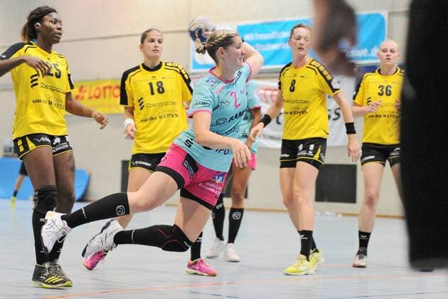 Marlene Zapf (TusSies Metzingen 2) TusSies Metzingen,Handball,Ligaspiel;Vorbereitung,Esslinger Markplatzturniers,21.07.2018;Foto:TBaur Eibner TusSies Metzingen vs. Schwaben Hornets Nellingen Esslingen Copyright: xEIBNER TobiasxBaurx EP_TBR