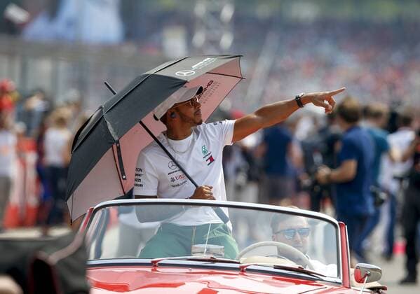 Motorsports: FIA Formula One World Championship WM Weltmeisterschaft 2018, Grand Prix of Germany, 44 Lewis Hamilton (GBR, Mercedes AMG Petronas Motorsport), Hockenheim Germany